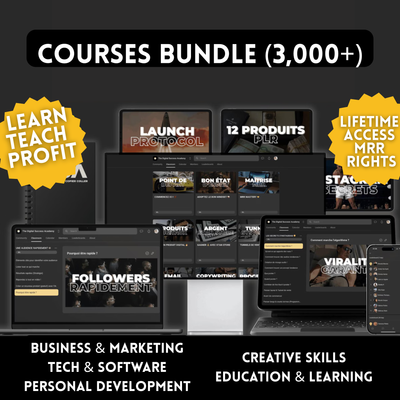 Courses Bundle (3,000+) - Hyeon-PLR
