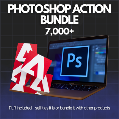 Photoshop Action Bundle (7,000+) - Hyeon-PLR