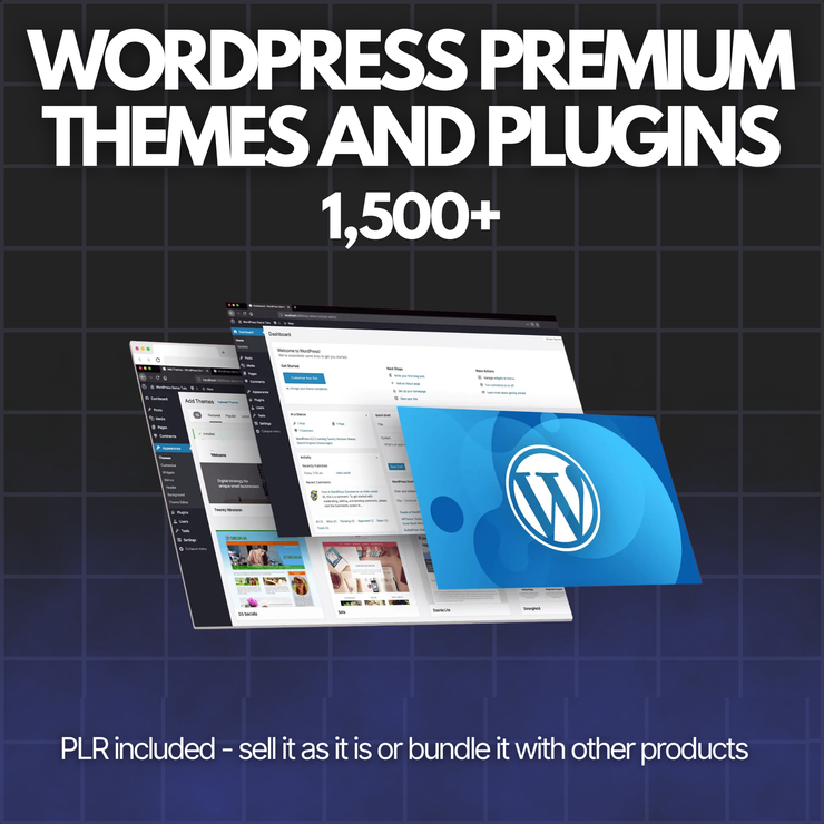 WordPress Premium Themes & Plugins (1,500+) - Hyeon-PLR