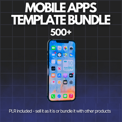 Mobile Apps Templates Bundle (500+) - Hyeon-PLR