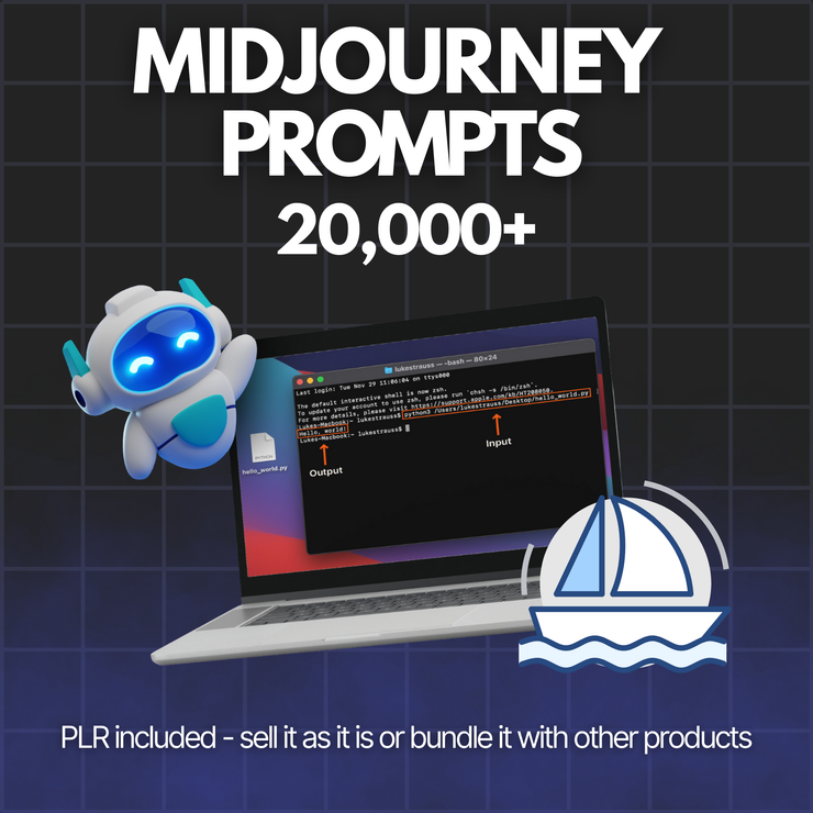 MidJourney Prompts (20,000+) - Hyeon-PLR