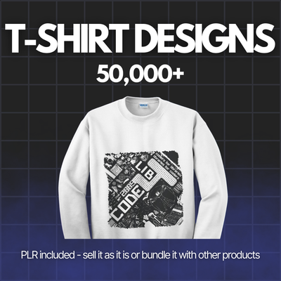 T-Shirt Designs Pack (50,000+) - Hyeon-PLR