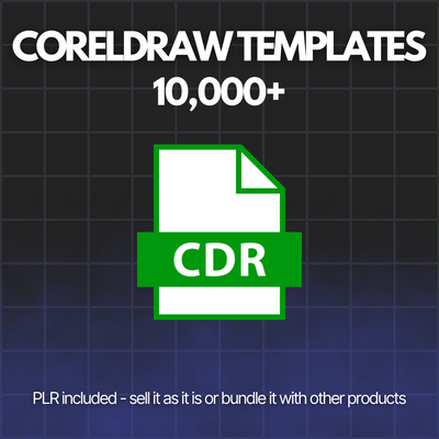 CorelDRAW Templates (10,000+) - Hyeon-PLR