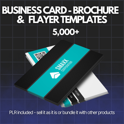 Business Cards, Brochure & Flayer Templates (5,000+) - Hyeon-PLR