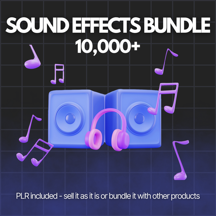 Sound Effects Bundle (10,000+) - Hyeon-PLR