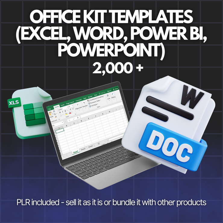 Office Kit Templates (2,000+) - Hyeon-PLR