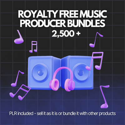 Royalty Free Music Bundle (2,500+) - Hyeon-PLR