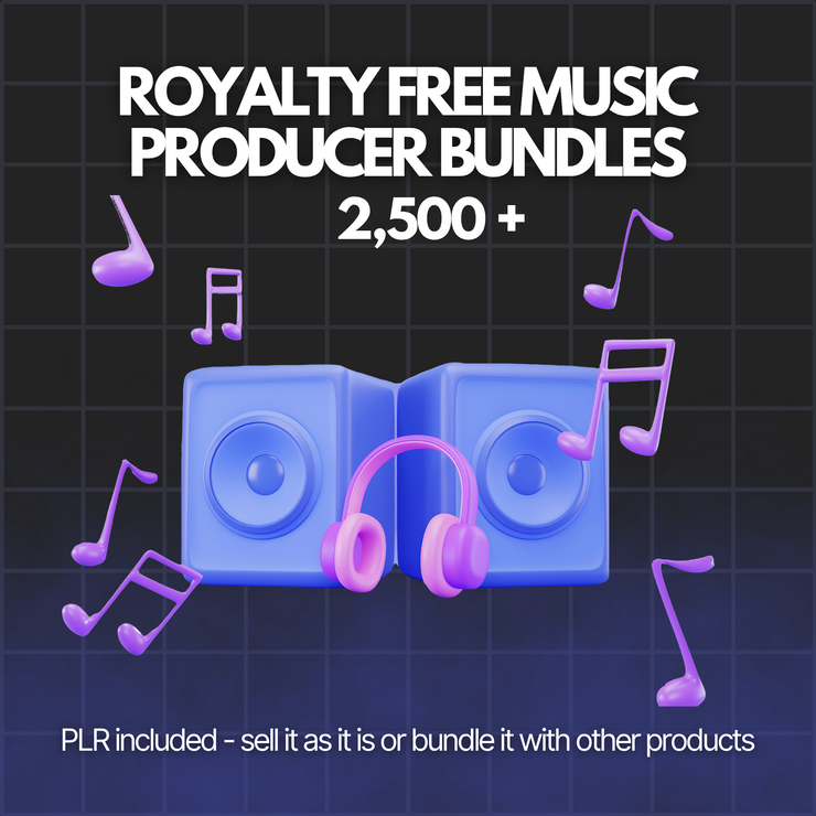 Royalty Free Music Bundle (2,500+) - Hyeon-PLR