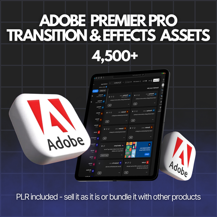 Adobe Premiere Pro Transitions & Effects Presets (4,500+) - Hyeon-PLR
