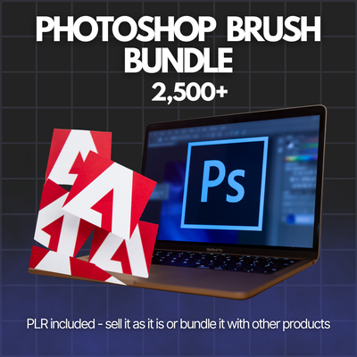 Photoshop Brush Bundle (2,500+) - Hyeon-PLR