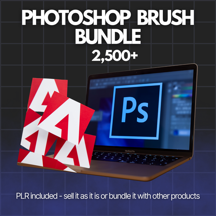 Photoshop Brush Bundle (2,500+) - Hyeon-PLR